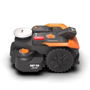 Worx Mähroboter M650 Landroid Vision Cloud WR365E.1, Rasenroboter mit RTK, Cut-to-Zero Funktion.
