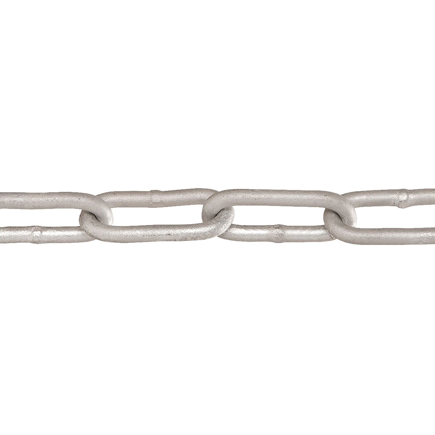 Conacord Schweißkette Form C Stahl Ø 5 mm x 35 mm Silber Meterware
