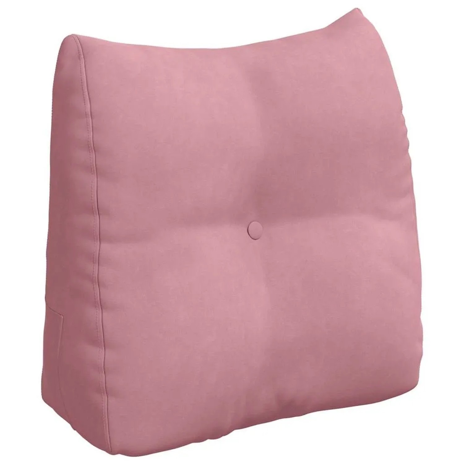 vidaXL Rückenkissen Rosa 45 x 24 x 50 cm Samt 42014375