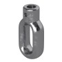 Bauheld Markisenöse aus Zink, 10 mm, für Fleischerhaken zur sicheren Markisenbefestigung.