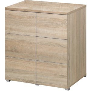 Eheim Aquarium-Unterschrank Proxima 175 in Eiche Optik. Stabiler Aquarienunterschrank mit Türen.