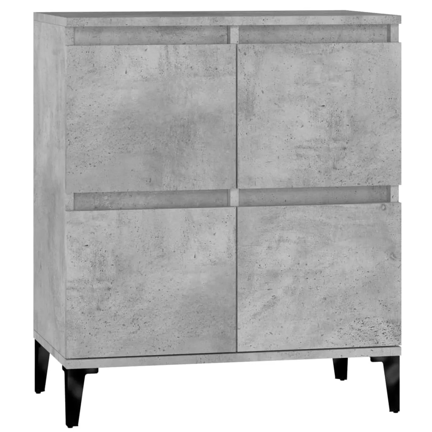 vidaXL Sideboard Betongrau 60x35x70 cm Holzwerkstoff 821168