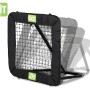 EXIT Kickback Multisport Rebounder M 84x84cm, verstellbarer Ball-Rückpralltrainer für Garten und Freizeit.