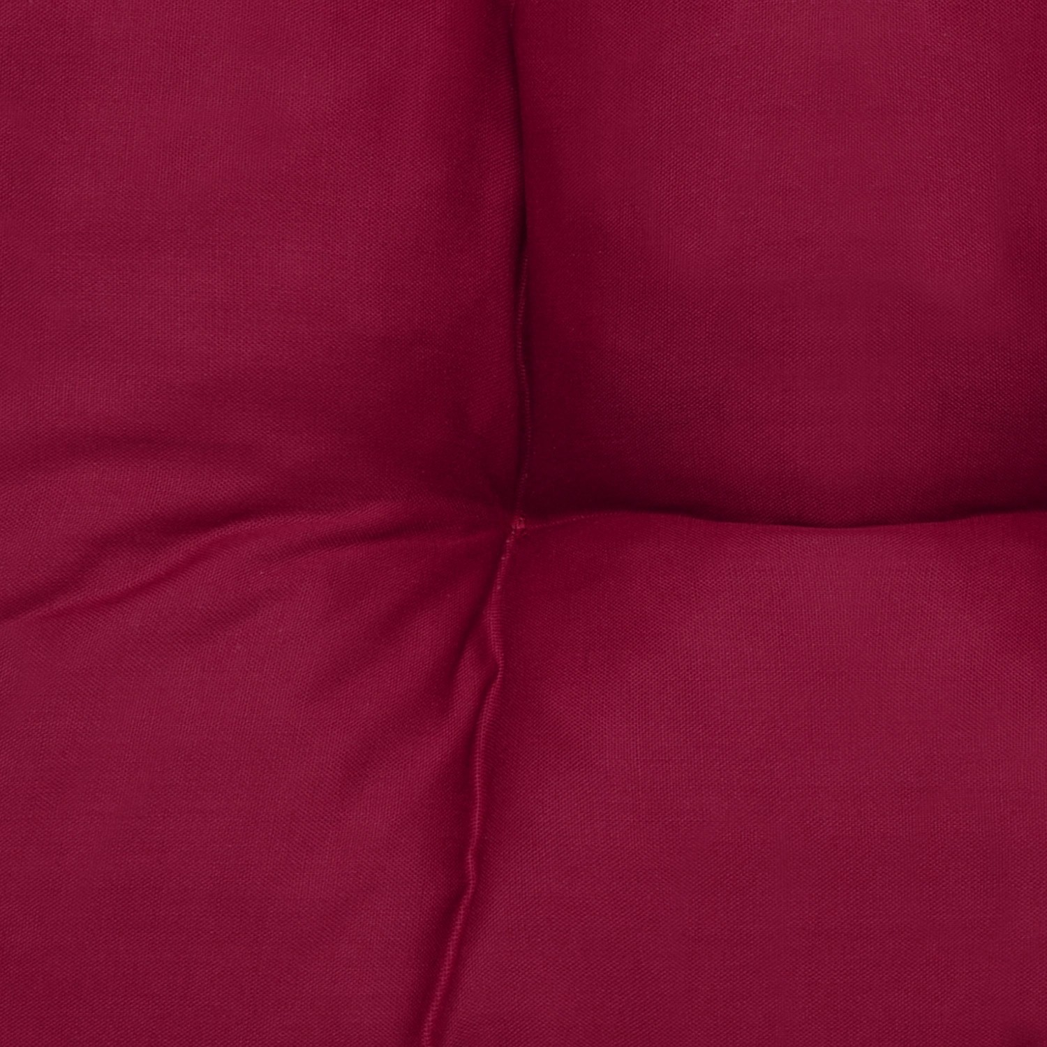 Beautissu Lisa Stuhlkissen, 40x40cm, Rot, 4er-Set, gesteppt für bequemen Sitzkomfort.