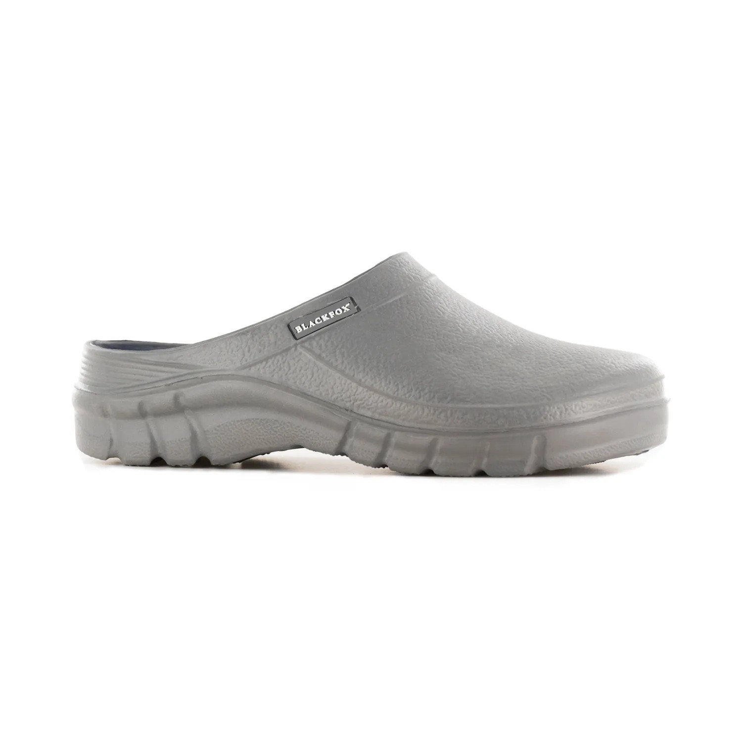 Grauer Blackfox Clog Evasion Gr. 36, ideal für Gartenarbeit und Freizeit.