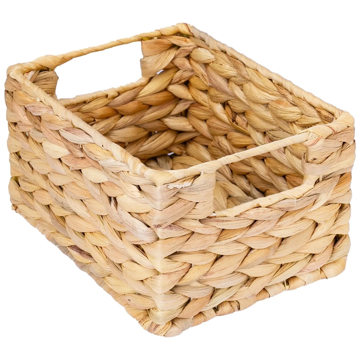 HMF 37244-S4 Aufbewahrungskorb Korb Wasserhyazinthe Seegras Größe S 22 x 17 x 12 cm_3