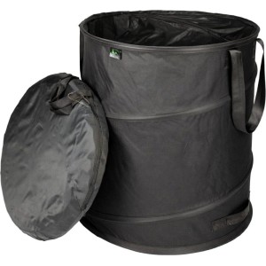 TTL GARDEN Pop Up Laubsack BLACK SUPERIOR 170 L 1er Set – Gartensack Schwarz 260 g/qm Selbststehend