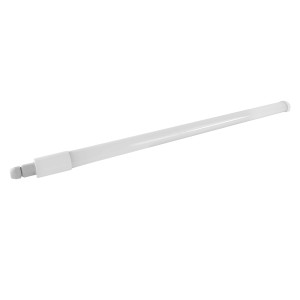 Weiße REV Ritter LED-Feuchtraumlichtleiste Slim Pro, 116 cm, für Innen- und Außenbereiche.
