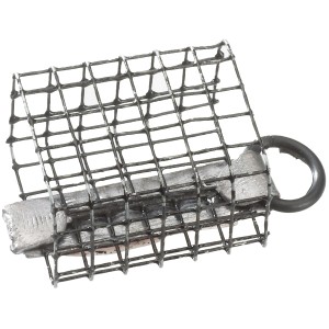 Westline Futterkorb, viereckig, 25 g, für Friedfisch-Angeln auf Distanz.