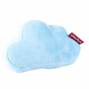 Coockoo Trappelkissen Head In The Clouds, hellblaues Katzenspielzeug in Wolkenform.