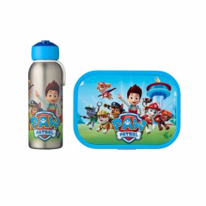 Mepal Campus Lunchset mit Paw Patrol Motiv: Brotdose und Thermoflasche für Kinder.