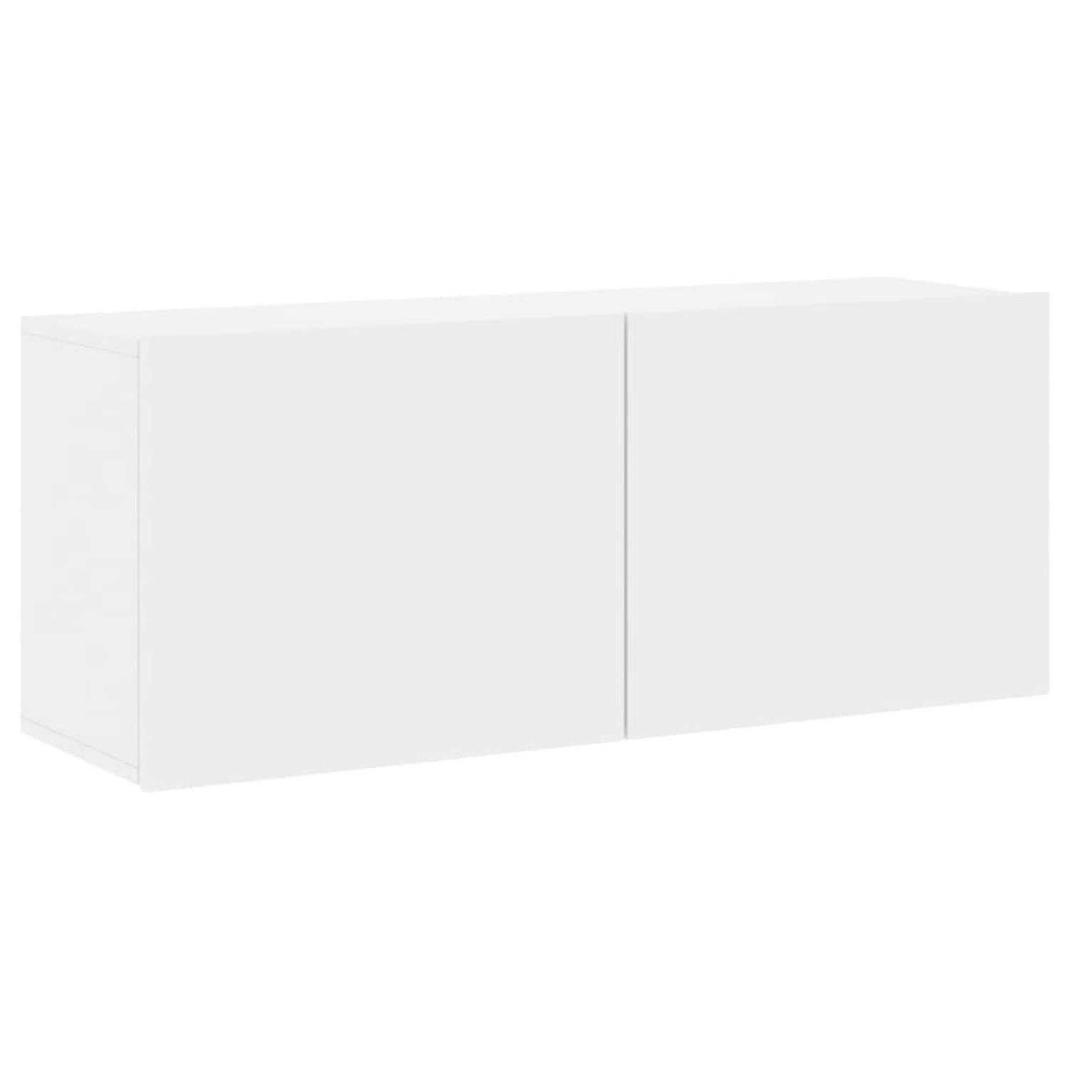 vidaXL TV-Wandschrank Weiß 100x30x41 cm 836966 günstig online kaufen