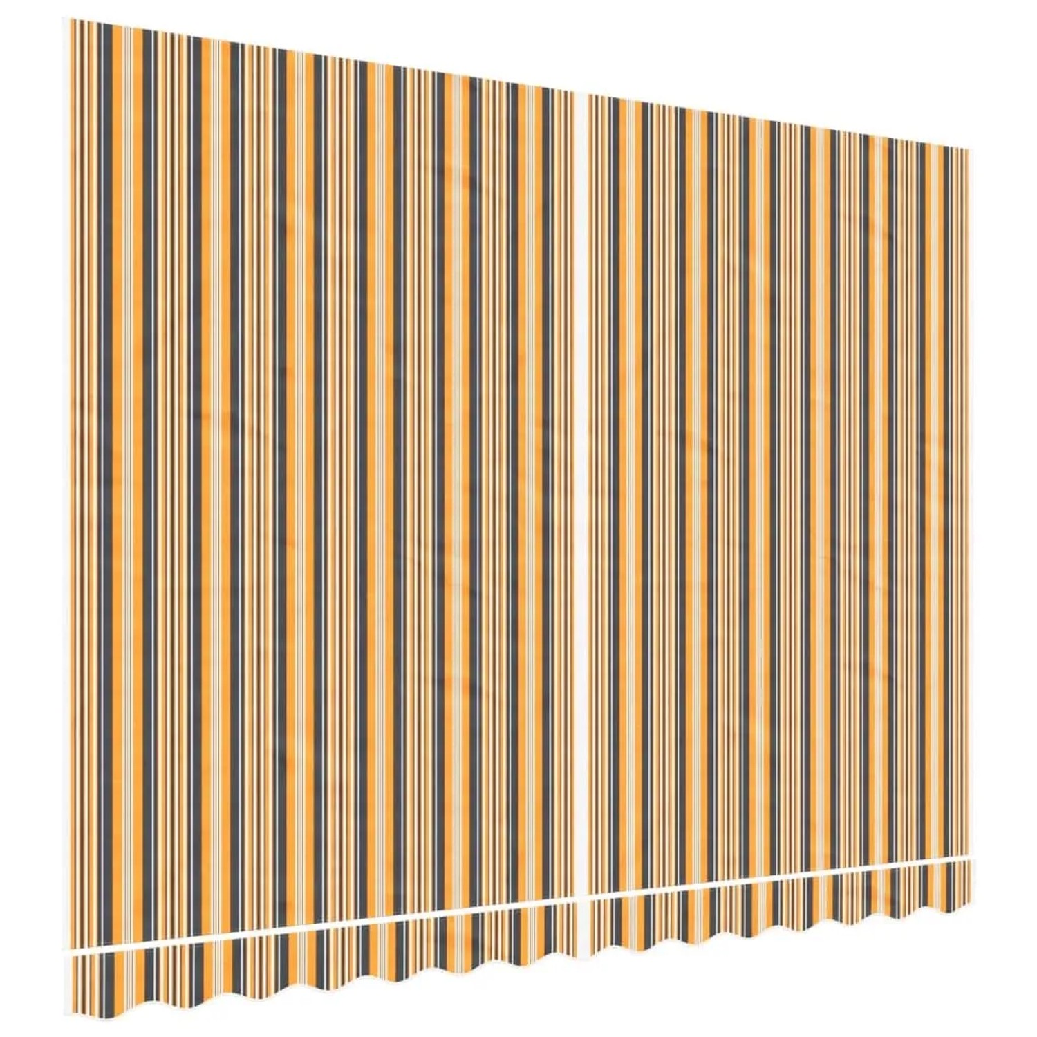Furnicato Markisenbespannung Mehrfarbig Gestreift 35x25 M