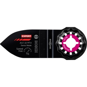 Bosch Expert Schleifplatte AVZ32 RT4 für Multifunktionswerkzeug, Starlock Aufnahme.