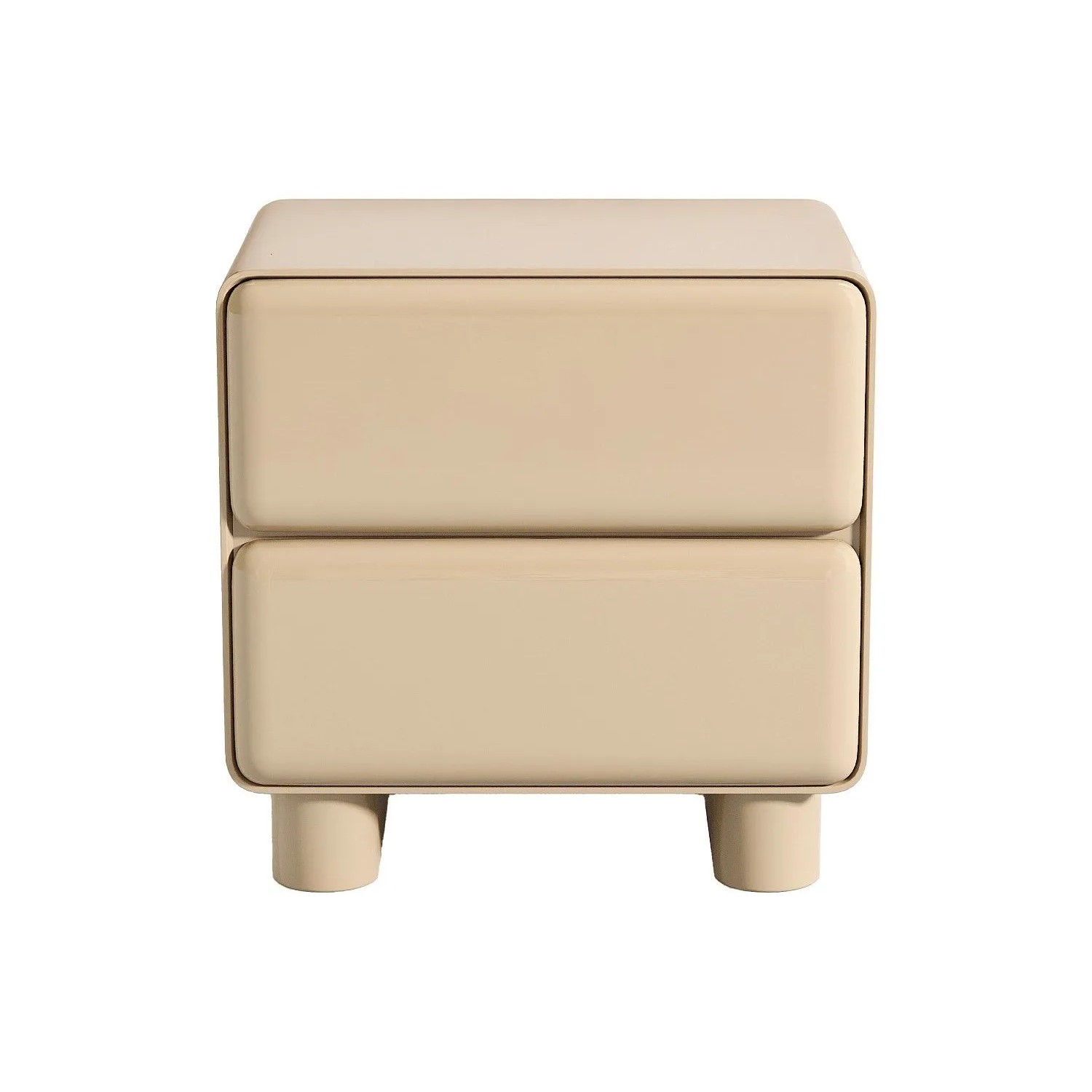 Vente-unique Nachttisch Aunela Beige 56.5 cm