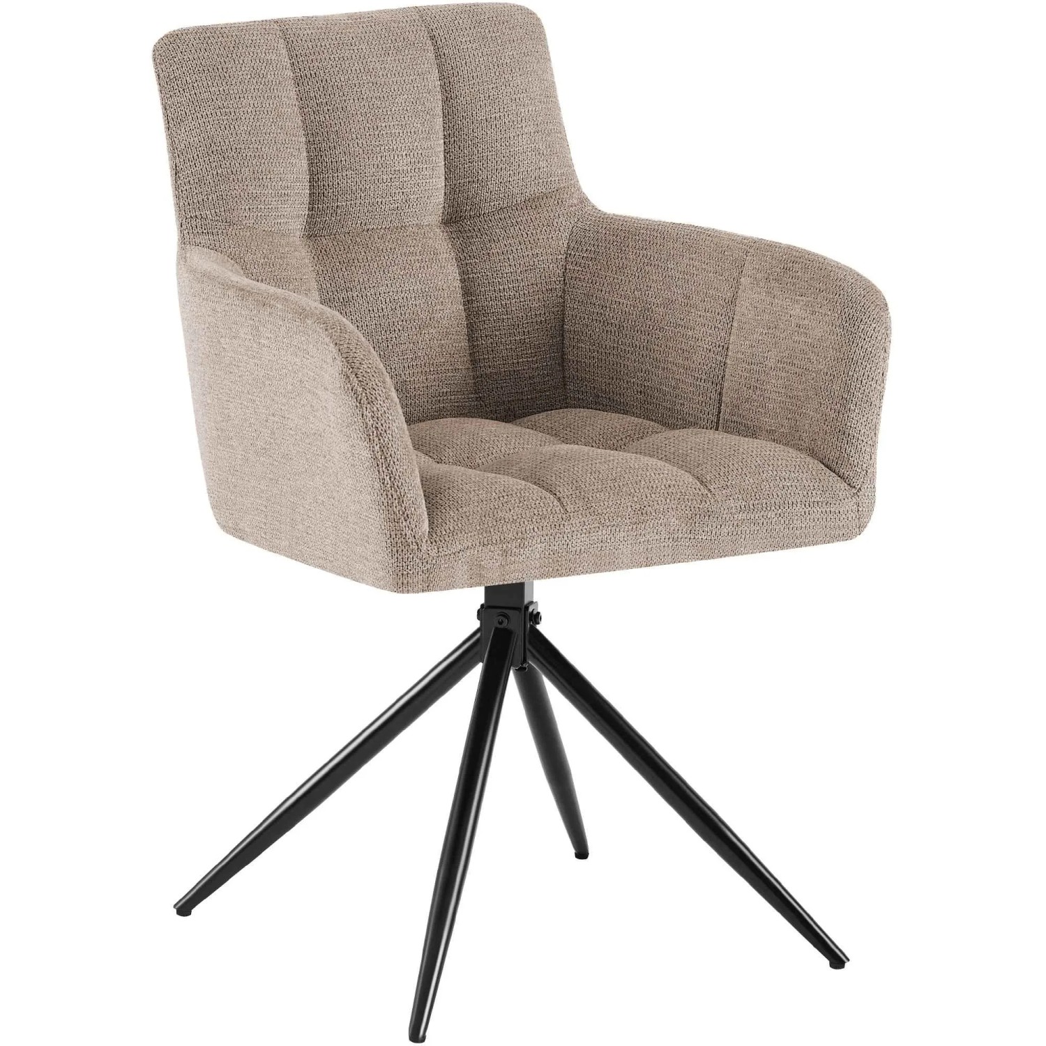 CLP Esszimmerstuhl Jonah Stoff Taupe