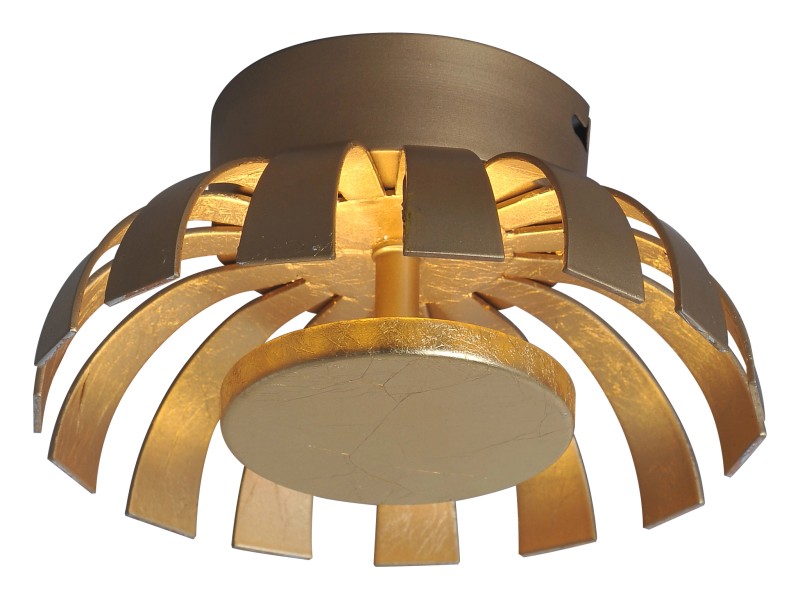 Luce kaufen Flare Design Gold OBI LED-Wandleuchte bei