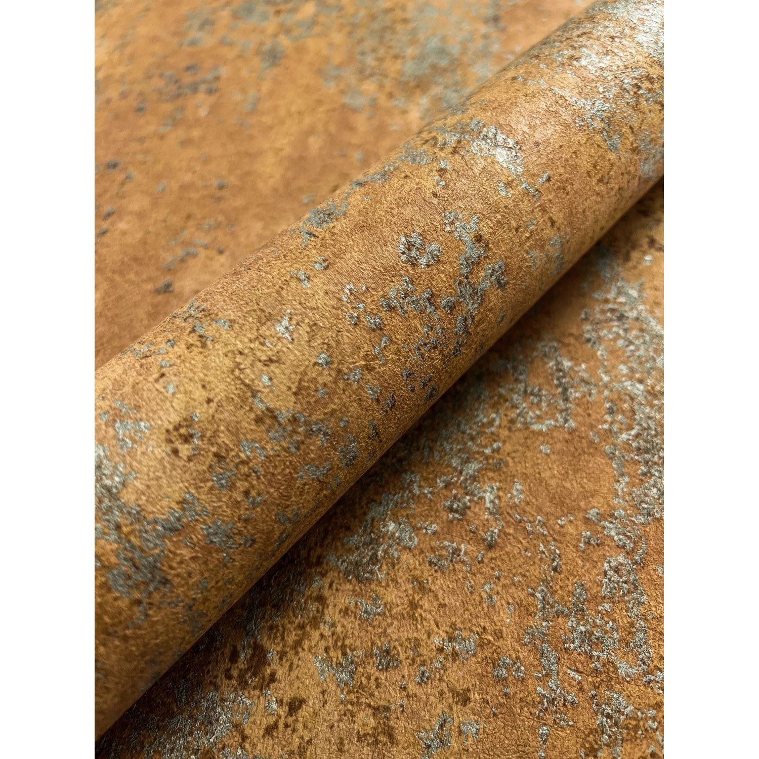 Newroom Vliestapete Milas Rusty Brown Beton Modern FSC®