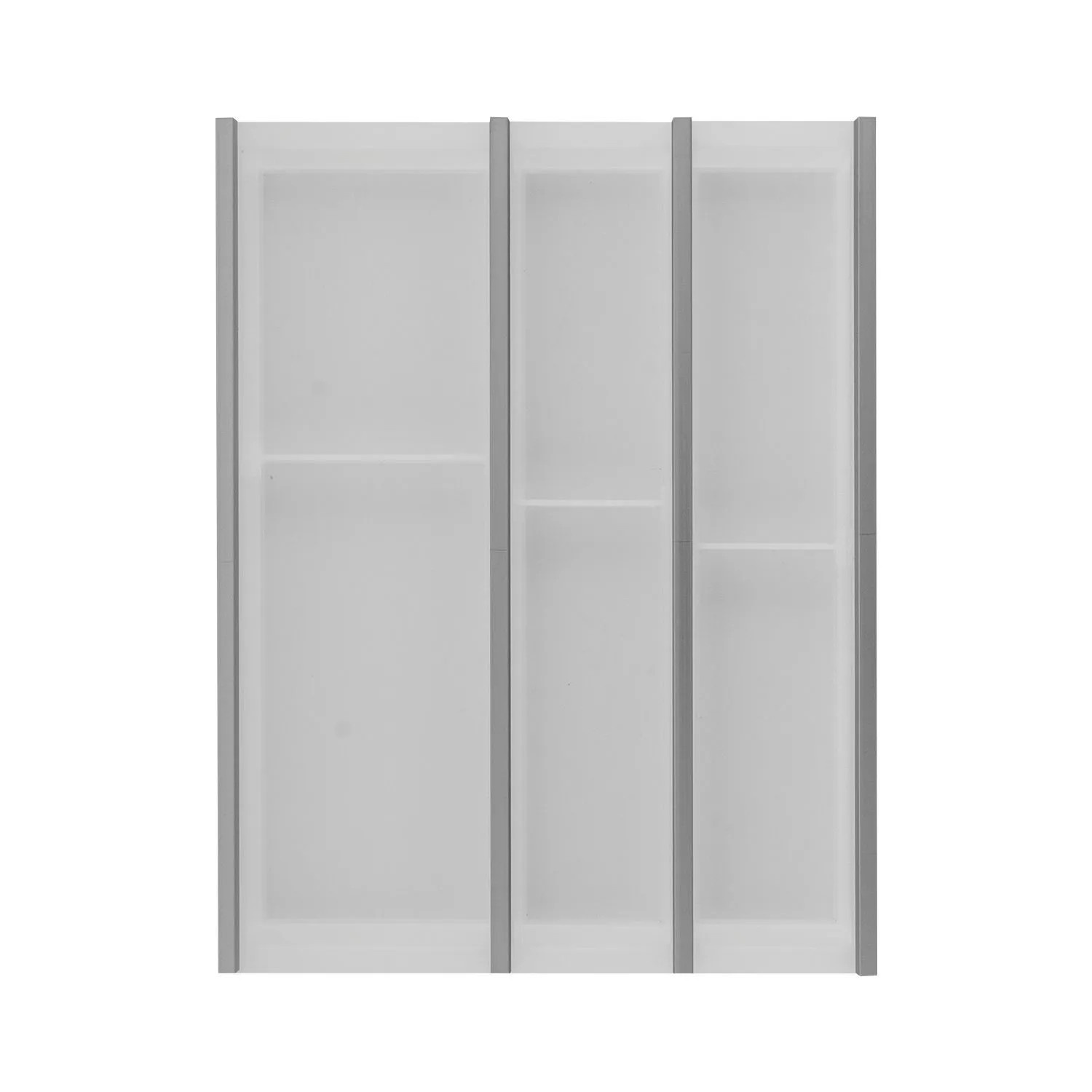 Ninka Besteckkasten-Set Cuisio für Merivobox Korpusbreite 450mm Kunststoff Weiß Transluzent