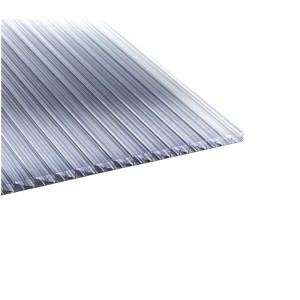 T&J Fachwerkplatte Klassik Top X Glasklar, 3000x1200x16mm, für Kunststoffbedachung.