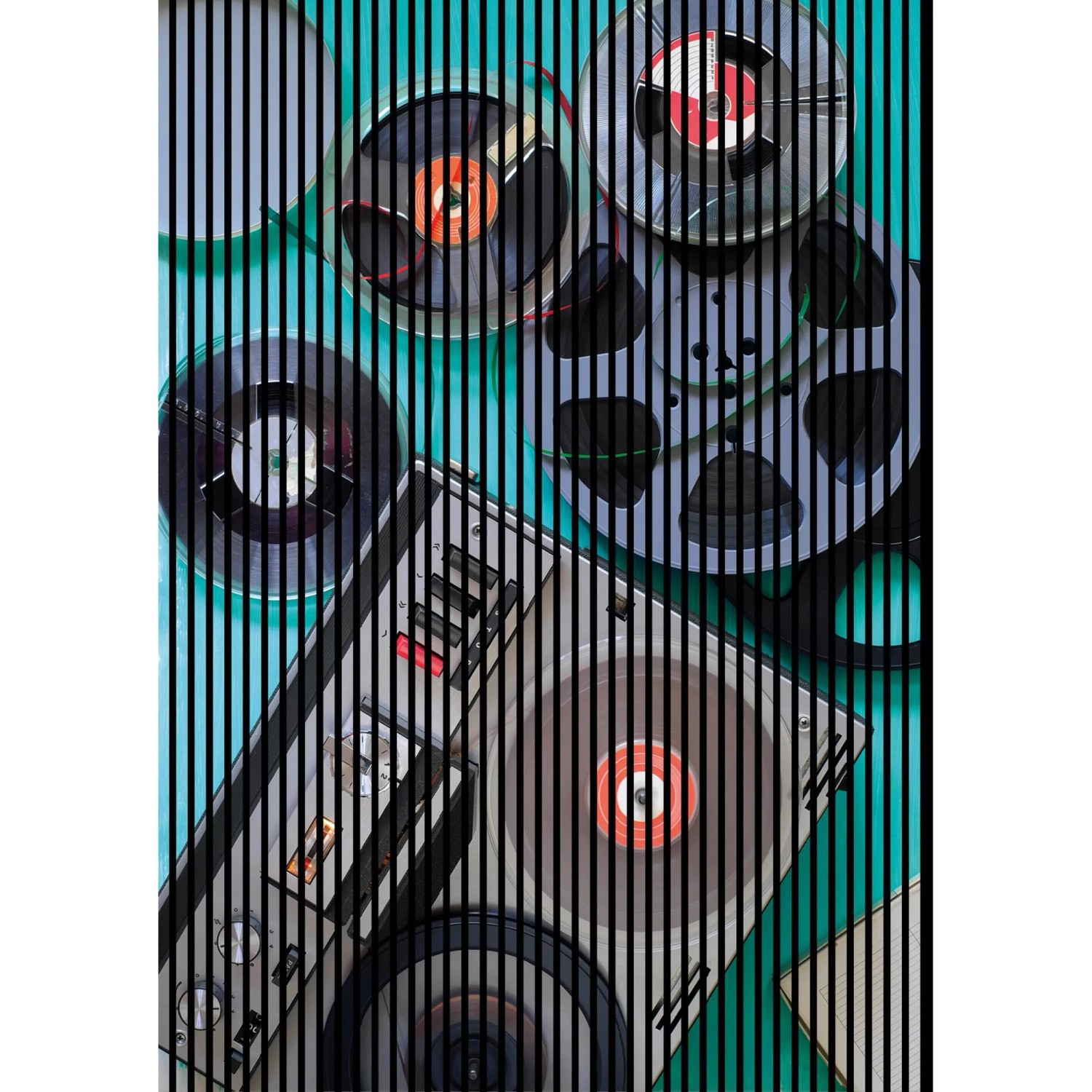 FN Acustico Akustikplatte Tape 2 PET u. MDF Foliert 1.693 x 19 x 2.400 mm