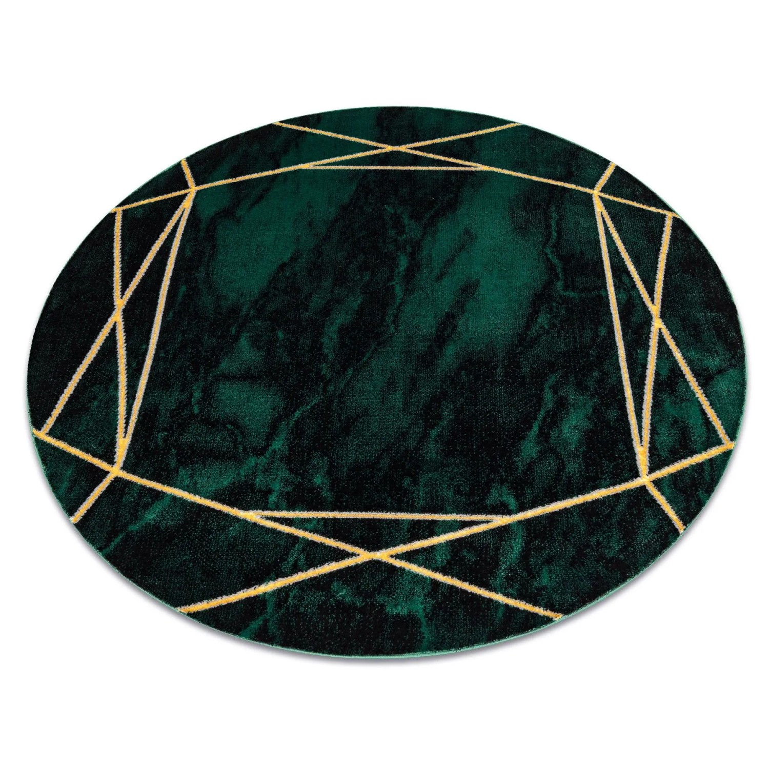 RugsX Teppich Emerald Pastellgrün 120cm 120cm