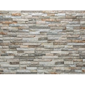 Verblender UltraStrong Bologna Beige Mix aus Feinsteinzeug in Natursteinoptik.