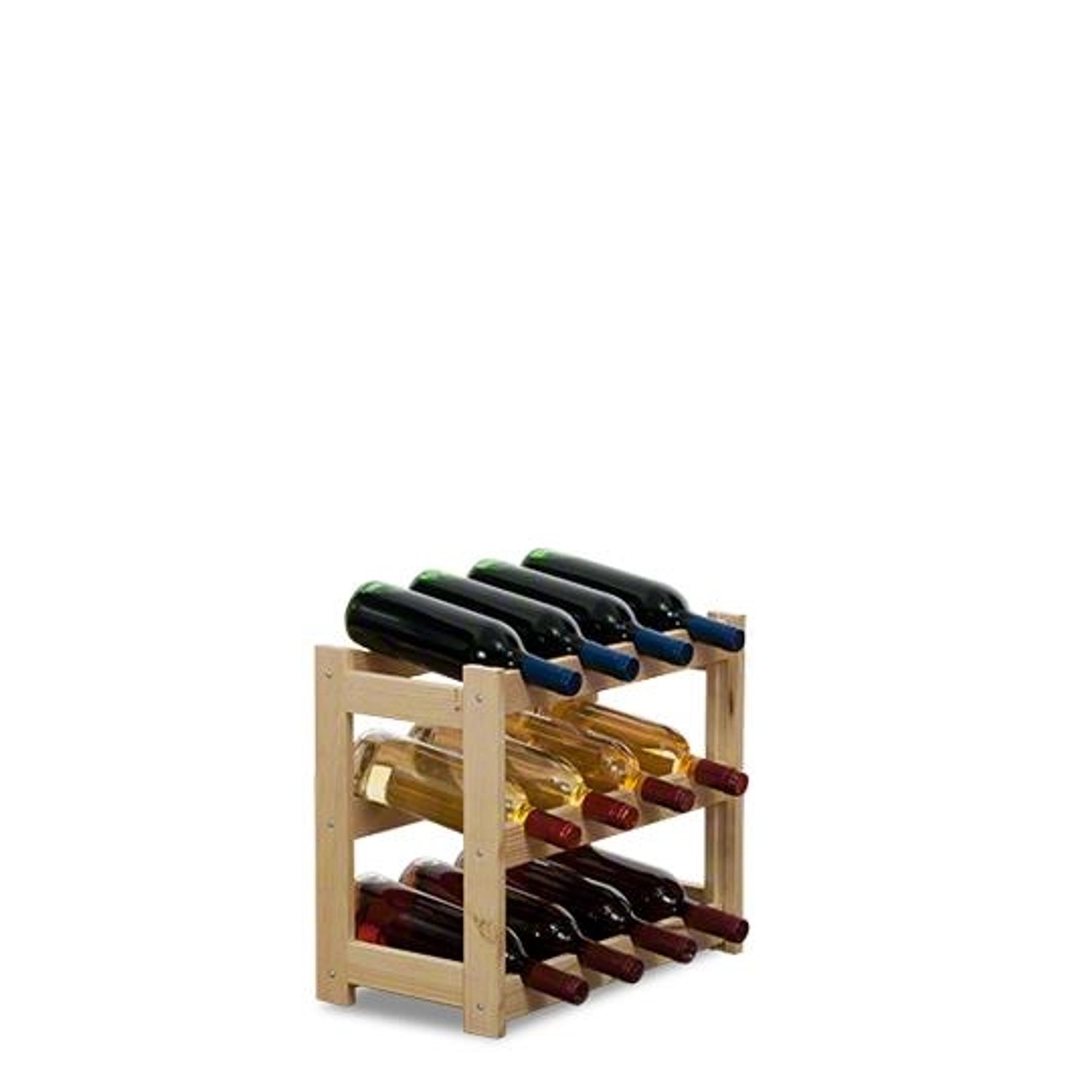 PROREGAL Weinregal Pinotwine HxBxT 38 x 43 x 25 cm 12 Flaschen Massives Kie günstig online kaufen