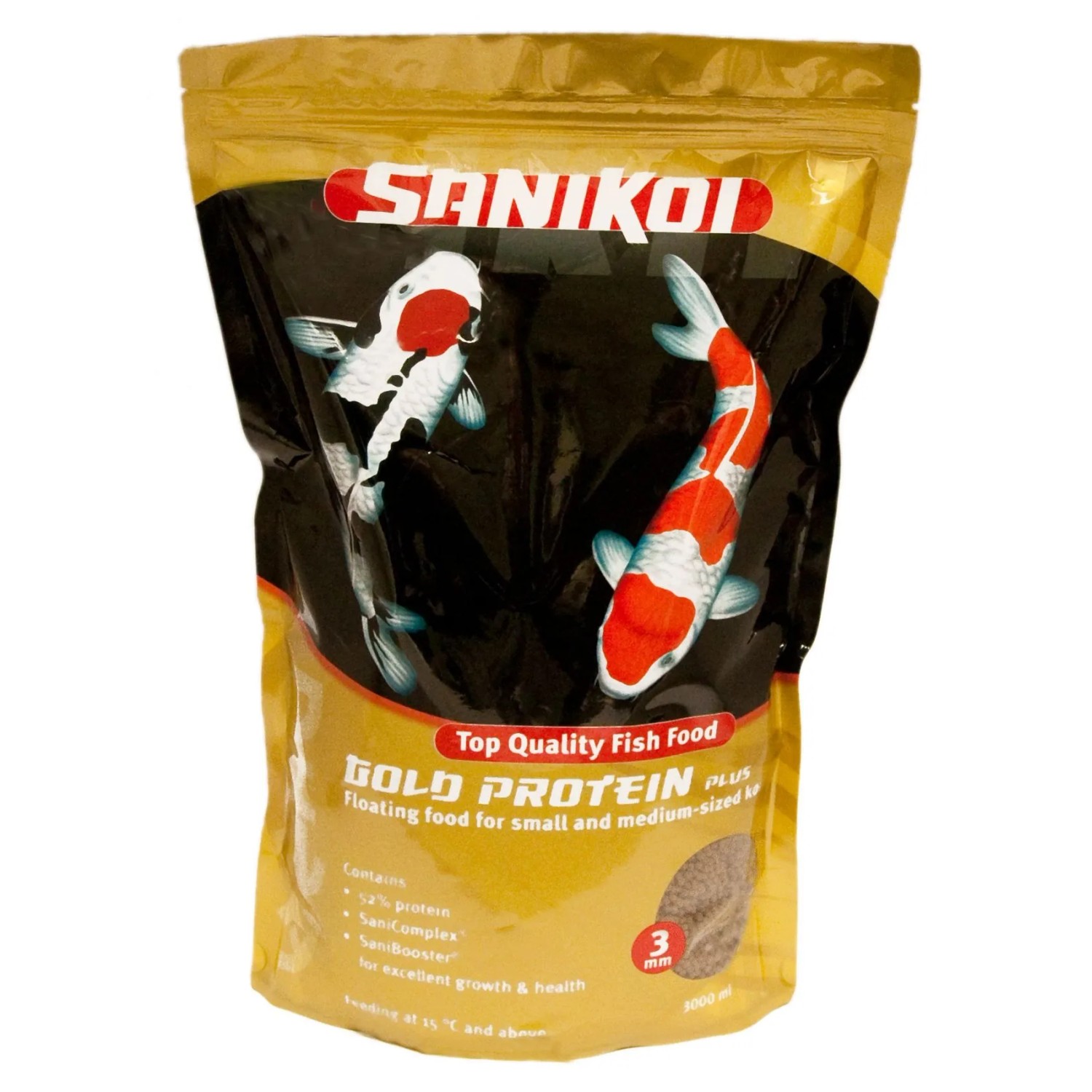 Velda Fischfutter SaniKoi Gold Protein Plus 3 mm 3,