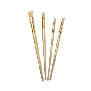 Artina Foggia Pinselset, 4 Pinsel in verschiedenen Größen.