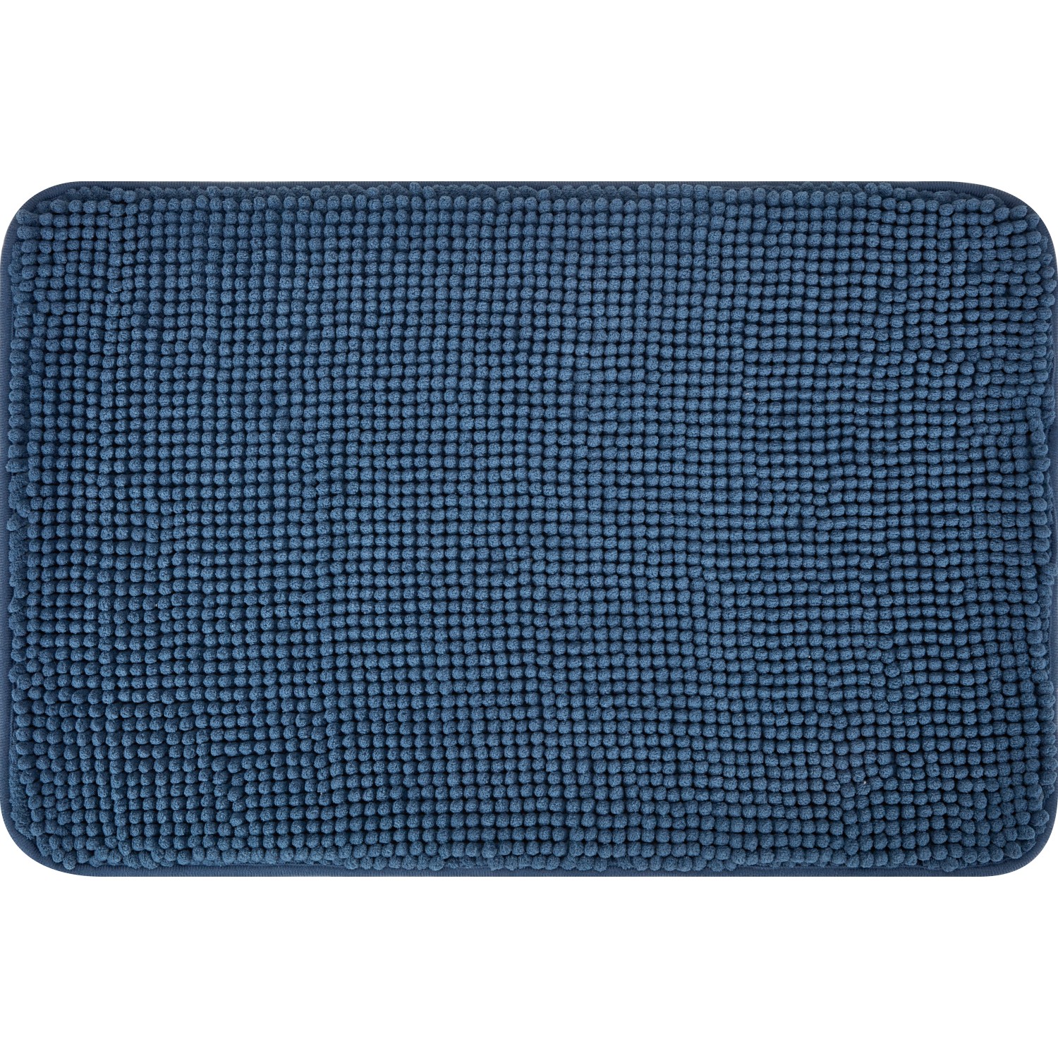 baliv Badematte 40 cm x 60 cm Polyester Dunkelblau günstig online kaufen