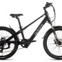 ADORE E-Bike für Kinder 24 Zoll Alu Kids Citybike KS-240 Heckmotor 45NM 10,4Ah Pitch Black
