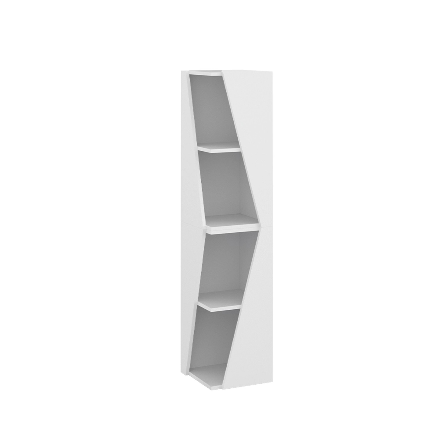 Vicco Badschrank Benno Weiß 32 x 71 cm mit 3 Ablagen