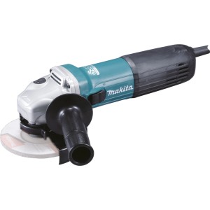 Makita Winkelschleifer GA5040RZ1, 125mm, 1100W, mit ergonomischem Design und Spindelarretierung.