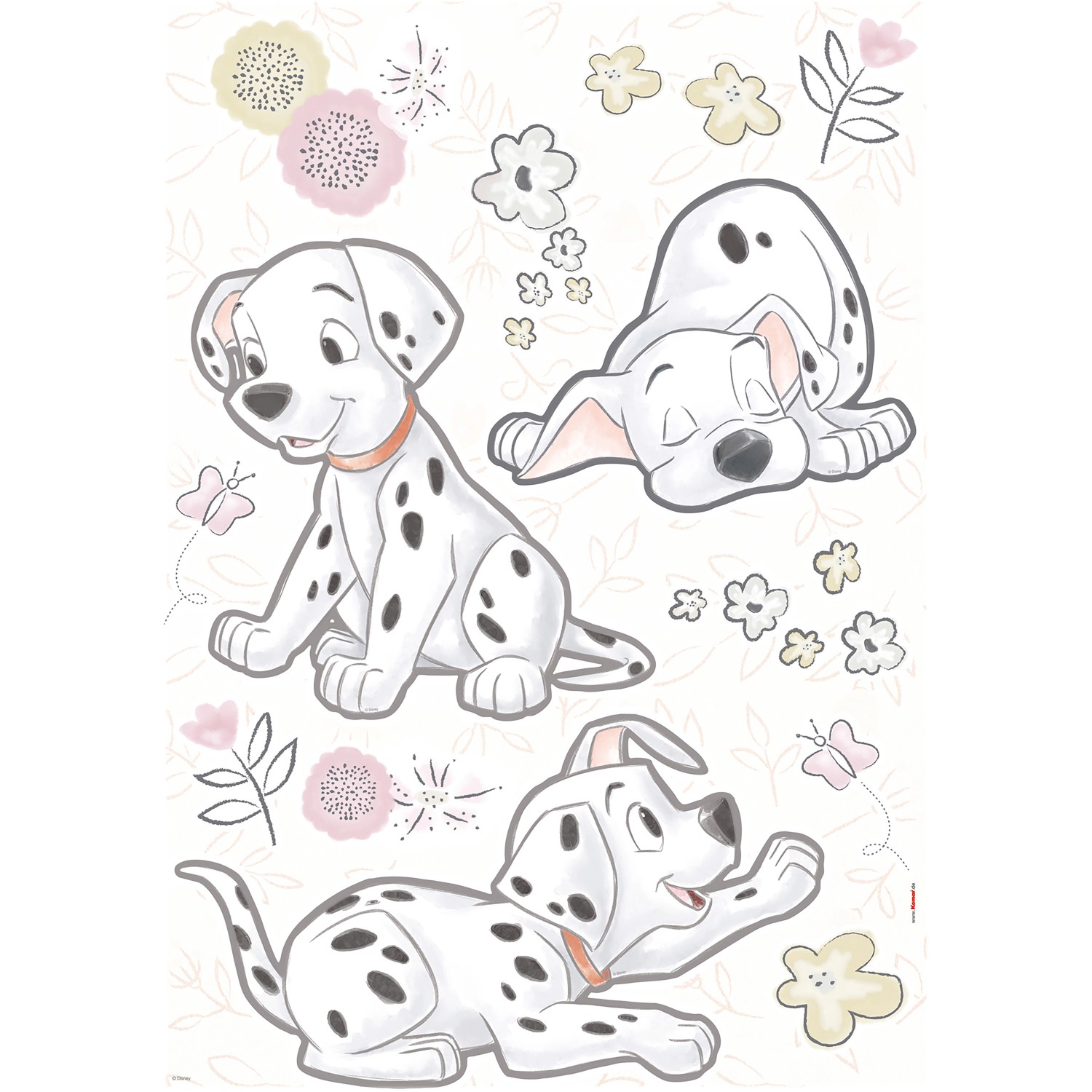 Komar Deko-Sticker Best Of Friends 50 cm x 70 cm