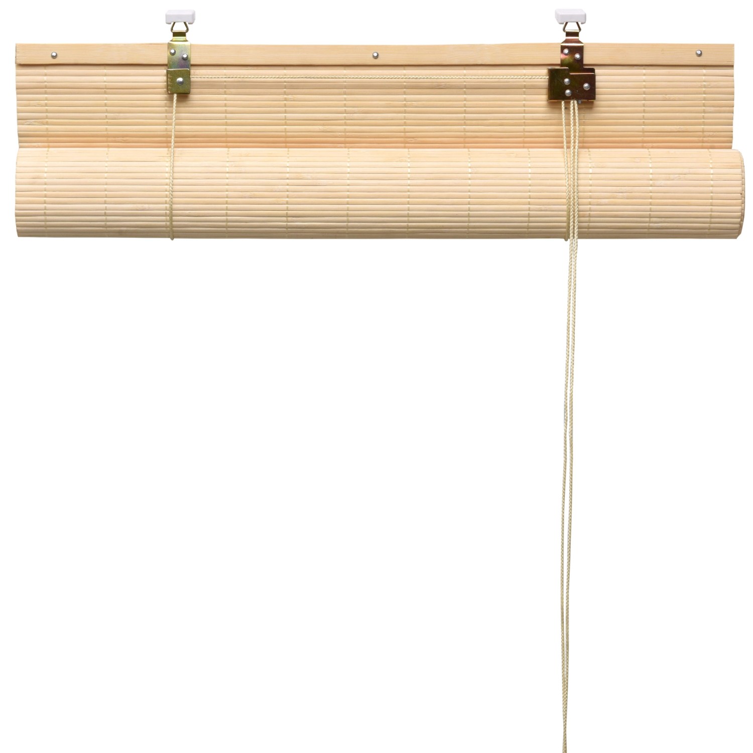 Sol Royal Bambusrollo SolDecor B86, 90x160cm, Natur, mit Klemmfix-Montage.