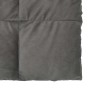 vidaXL Ganzjahresbettdecke Gepolstert Hellgrau 135 x 220 cm Mikrofaser 42026006_6