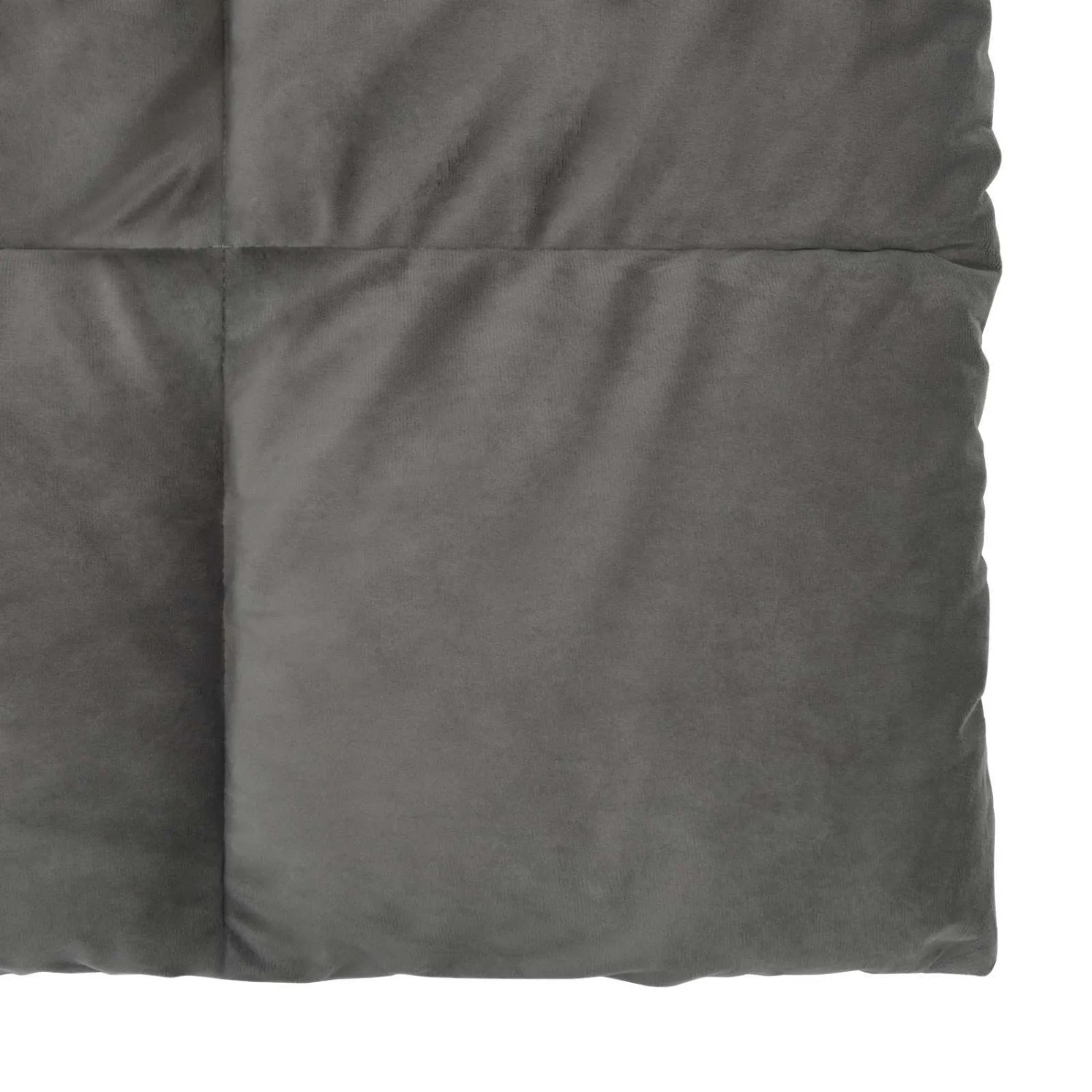 vidaXL Ganzjahresbettdecke Gepolstert Hellgrau 135 x 220 cm Mikrofaser 42026006_6
