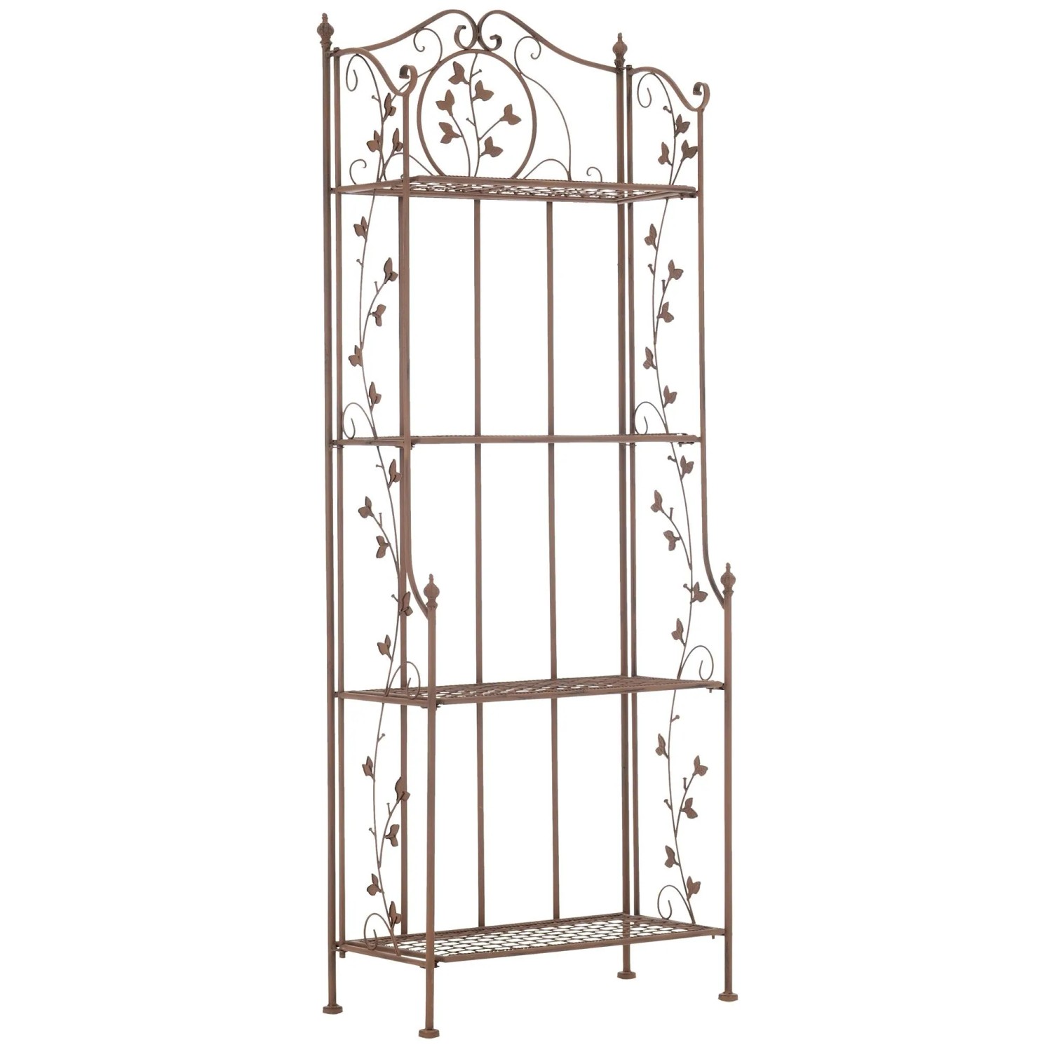 CLP Standregal Arona Antik Braun