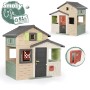 Smoby Life Spielhaus Evo Friends mit Steinoptik, 162x175x114cm, für Kinder ab 3 Jahren.