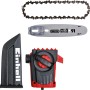 Einhell Hochentaster-Aufsatz mit Kette, Schwert und Schutz für Akku-Heckenschere GE-HH 18/45 Li T.