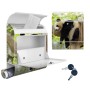 Banjado Design Briefkasten Weiß Pulverbeschichtet 39x47x14cm 2 Schlüssel Mit Zeitungsfach Motiv Panda_5