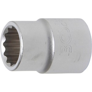 BGS Steckschlüssel Einsatz Zwölfkant Antrieb Innenvierkant 20 Mm 3 4 Zoll SW 22 Mm 7422