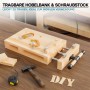 Wiltec Hobelbank 45,5x28x7cm Mini-Werkbank Holz Schraubstock Hobeln Klemmen Mobil Wiltec Hobelbank 455X28X7Cm Mini-Werkbank Holz Schraubstock Hobeln Klemmen Mobil_2