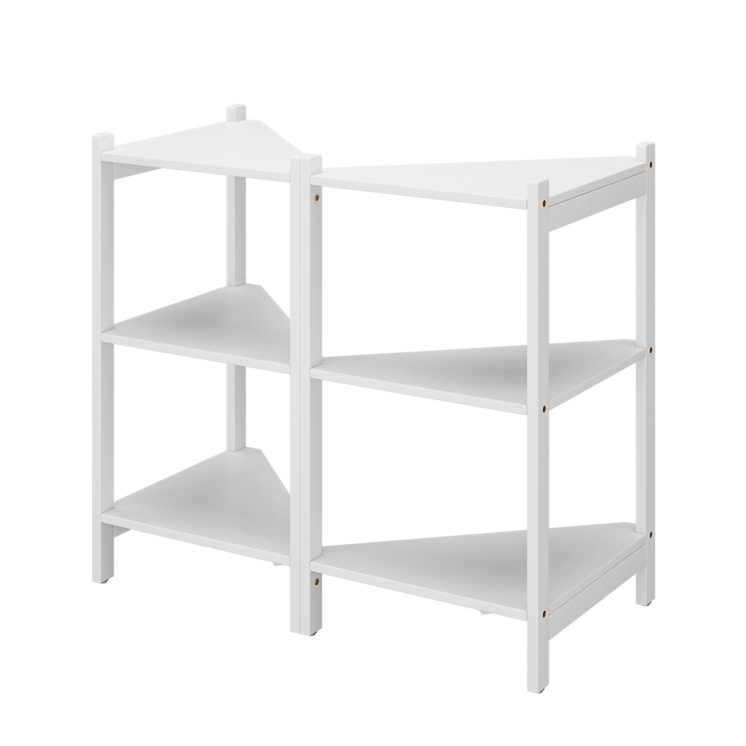 Vicco Waschbeckenunterschrank Zeno Weiß 68 x 61 cm 2er Set