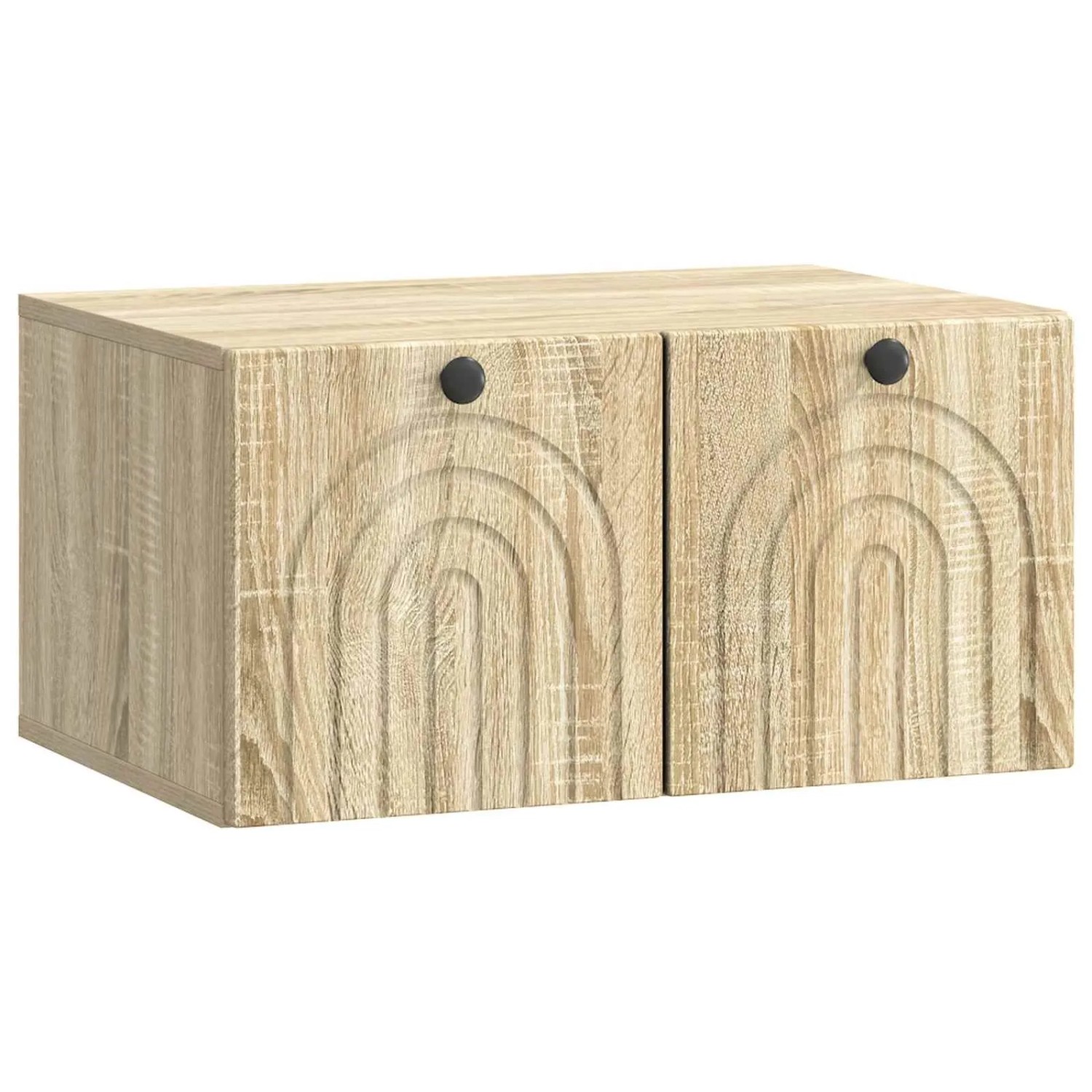 vidaXL Wandmontierter TV-Schrank Sonoma-Eiche 59,5 x 41 x 30 cm 898167