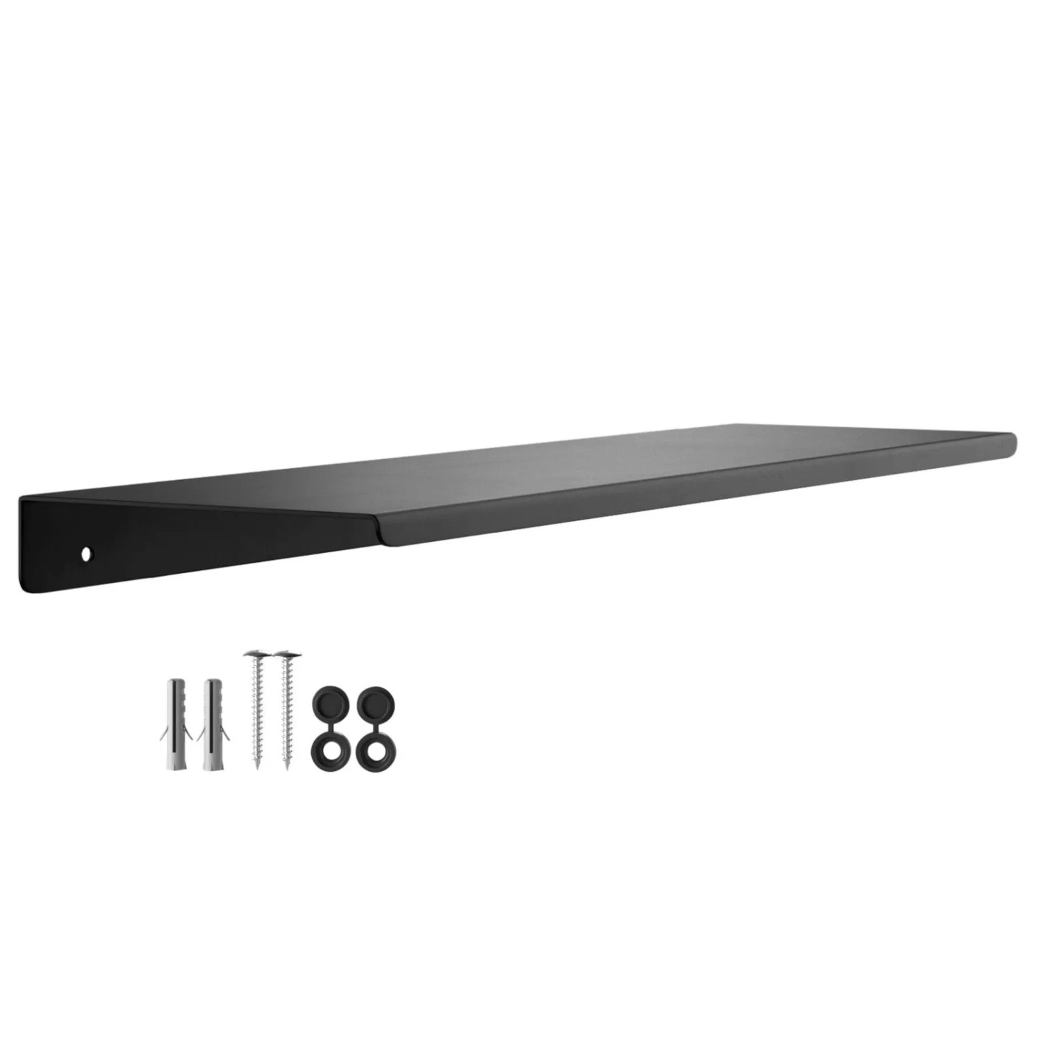 SOTECH Design Wandregal HOVER-V 450 x 130 x 30 mm Schwarz für Wandmontage günstig online kaufen