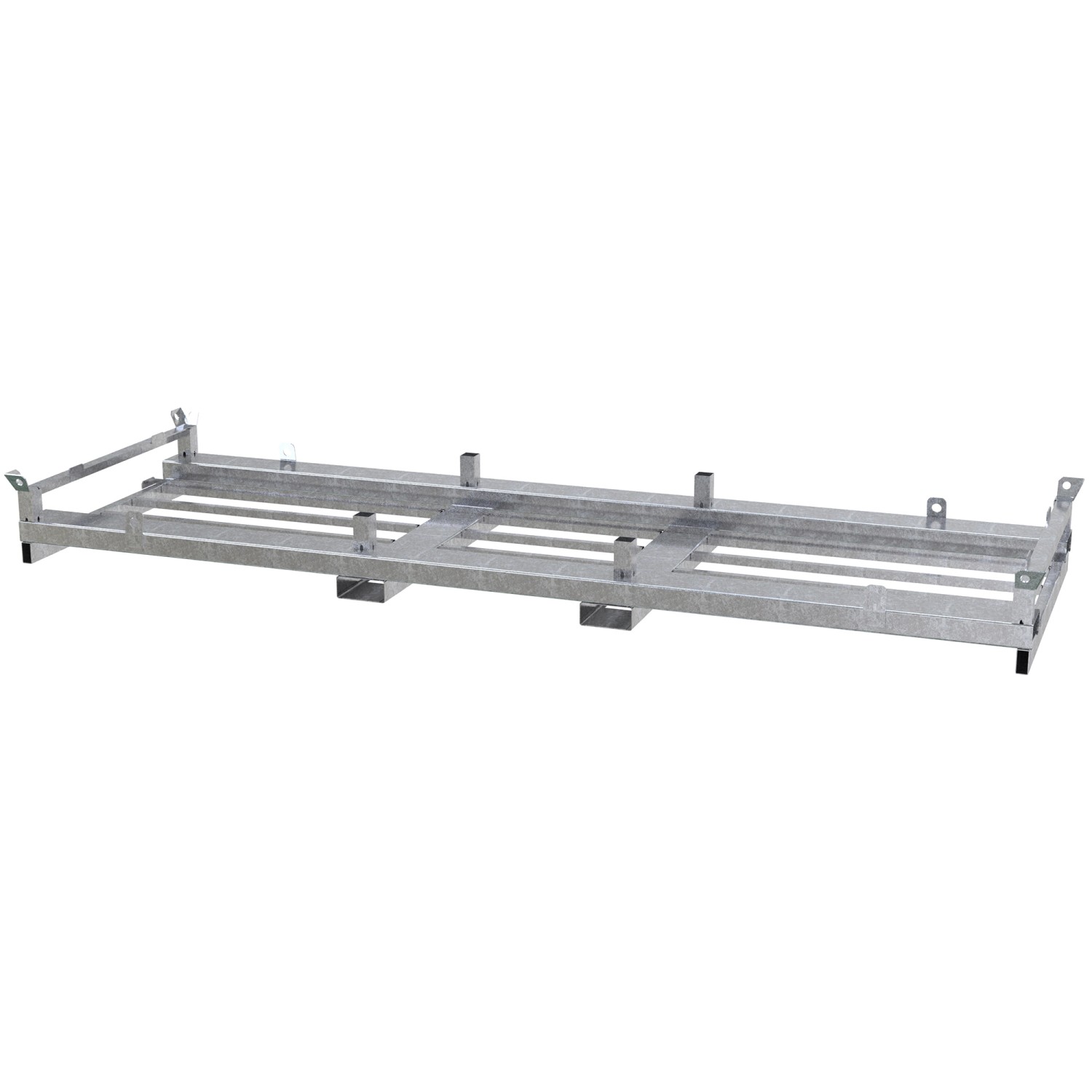 Schake Lager Transporttraverse 30 Stk. Fußplatten 160 mm x 75 mm Feuerverzinkt