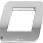 Eufab 3D Autoaufkleber O in Chrom-Optik zur individuellen Beschriftung.
