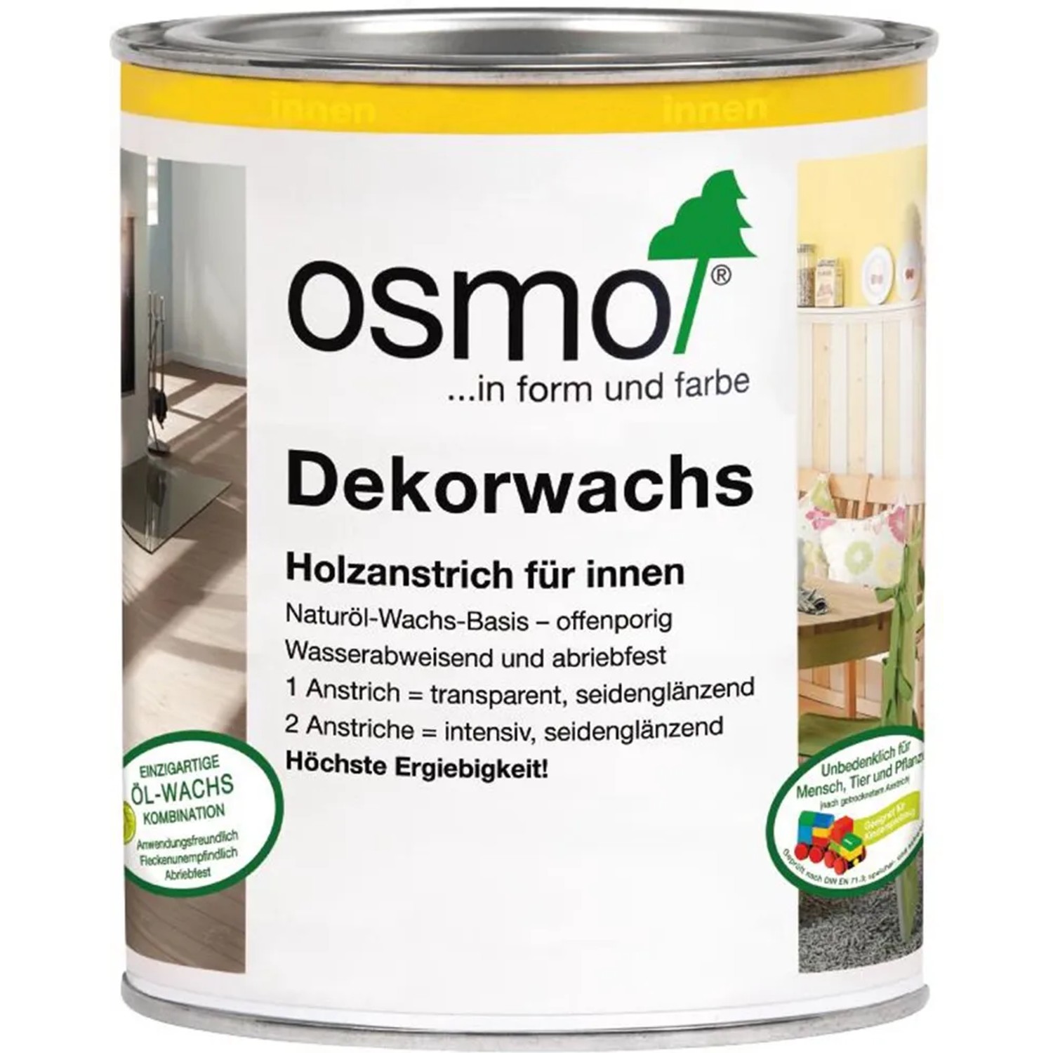 Osmo Dekorwachs Transparent Ebenholz 750 ml